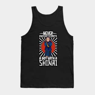 Never underestimate a boy with shinai - Kendo Tank Top